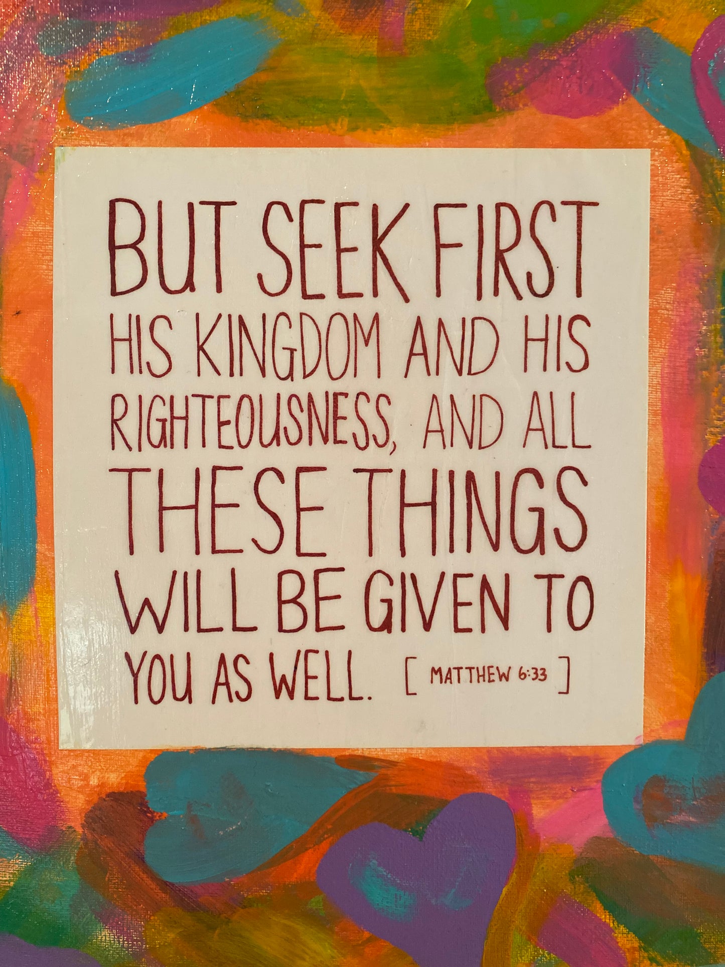 Seek His Kingdom