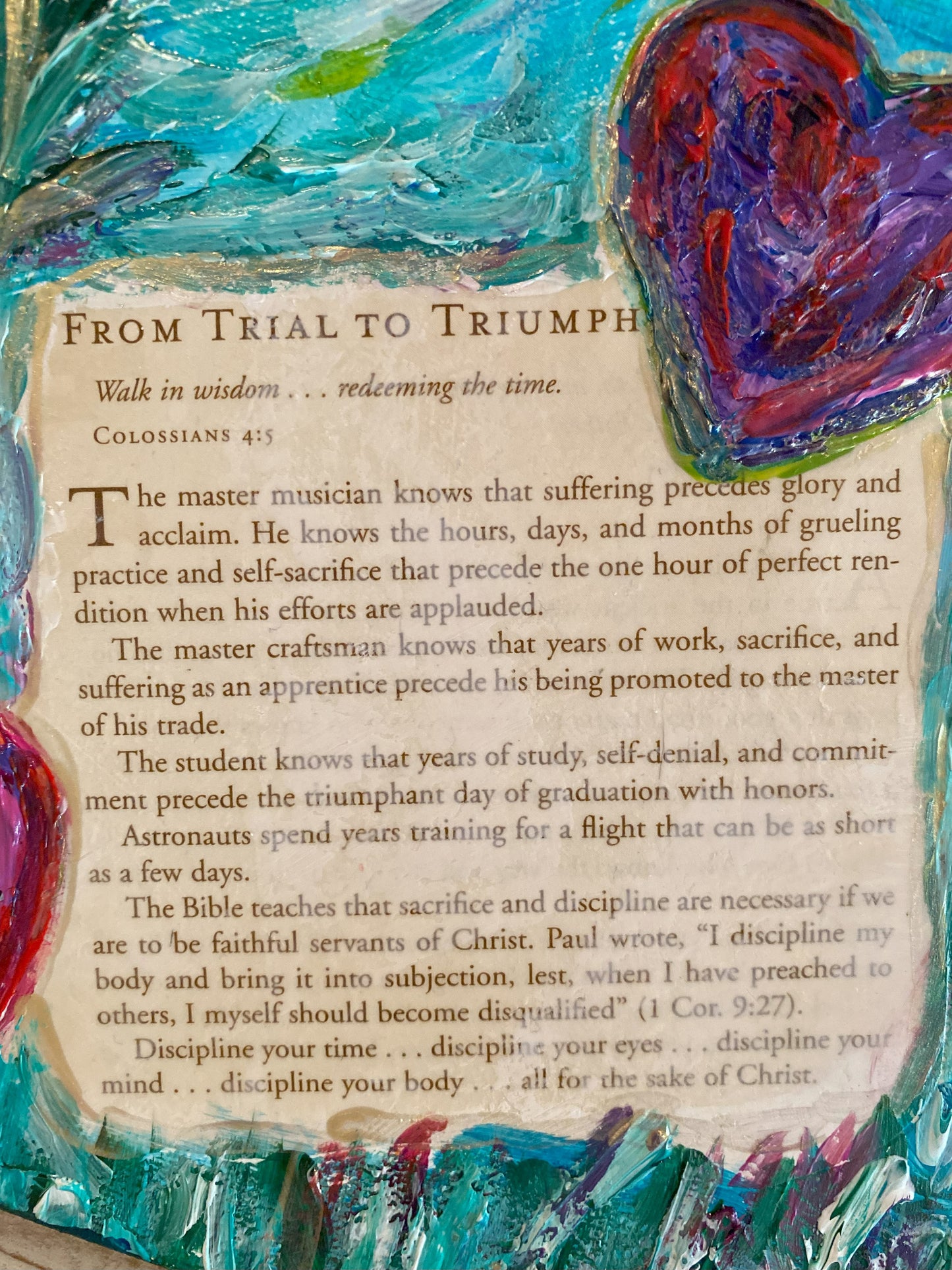 Trial to Triumph